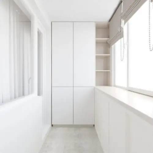 Шкаф на балкон на заказ в Минске